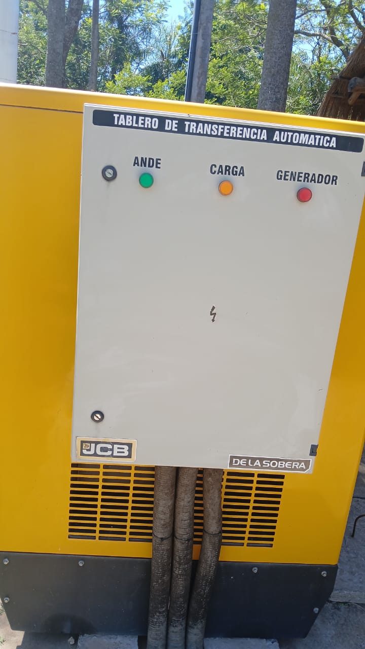 Backup genset automatic transfer switch panel